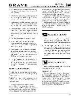 Preview for 49 page of Winnebago BRAVE Owner'S Manual