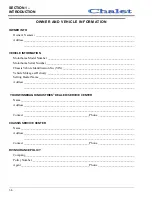 Предварительный просмотр 12 страницы Winnebago Chalet 22BR Owner'S Manual