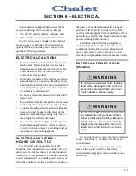 Preview for 51 page of Winnebago Chalet 22BR Owner'S Manual