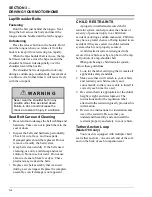 Preview for 30 page of Winnebago Era Touring coach Owner'S Manual