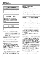 Preview for 8 page of Winnebago Fuse 23A 2019 Operator'S Manual