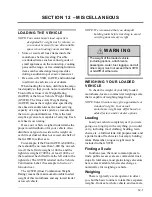 Preview for 107 page of Winnebago Fuse 23A 2019 Operator'S Manual