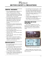 Preview for 15 page of Winnebago HORIZON 40FD Manual