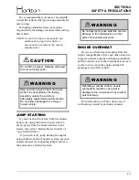 Preview for 21 page of Winnebago HORIZON 40FD Manual