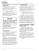 Preview for 64 page of Winnebago Impulse 24V User Manual