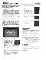 Preview for 30 page of Winnebago Impulse Silver User Manual