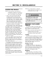 Preview for 107 page of Winnebago INTENT Manual