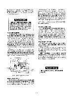 Preview for 16 page of Winnebago Itasca 1989 Operator'S Manual