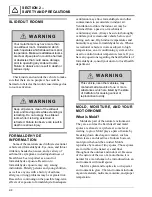 Preview for 22 page of Winnebago Journey Operator'S Manual