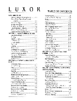 Предварительный просмотр 3 страницы Winnebago LUXOR Owner'S Manual