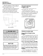 Preview for 102 page of Winnebago Minni Winni Owner'S Manual