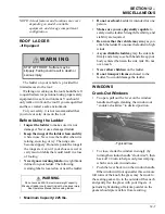 Preview for 105 page of Winnebago Minni Winni Owner'S Manual