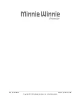 Предварительный просмотр 1 страницы Winnebago Minnie Winnie Premier Owner'S Manual