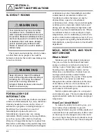 Preview for 20 page of Winnebago Minnie Winnie Premier Owner'S Manual