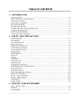 Preview for 3 page of Winnebago Navion iQ Owner'S Manual