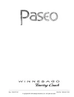 Winnebago PASEO 48P User Manual preview