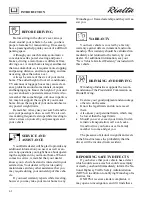 Preview for 8 page of Winnebago rialta Owner'S Manual