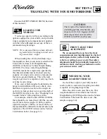 Preview for 35 page of Winnebago rialta Owner'S Manual