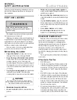 Preview for 22 page of Winnebago SIGHTSEER 30A Operator'S Manual