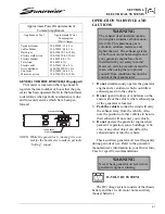 Preview for 69 page of Winnebago Suncruiser 1999 Owner'S Manual