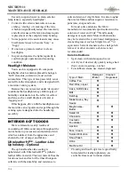 Preview for 112 page of Winnebago Suncruiser 33V Operator'S Manual