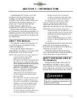 Preview for 7 page of Winnebago Suncruiser User Manual