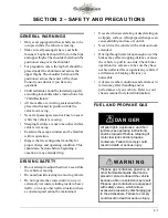 Preview for 15 page of Winnebago Suncruiser User Manual