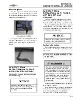Preview for 121 page of Winnebago Suncruiser User Manual