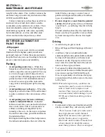 Preview for 132 page of Winnebago Suncruiser User Manual