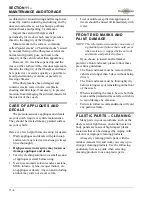 Preview for 134 page of Winnebago Suncruiser User Manual