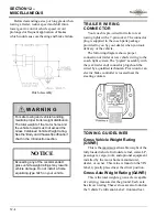 Preview for 150 page of Winnebago Suncruiser User Manual