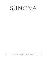 Winnebago SUNOVA Operator'S Manual preview