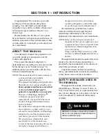 Preview for 9 page of Winnebago SUNOVA Operator'S Manual