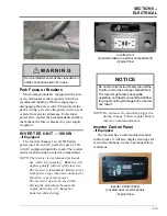 Preview for 65 page of Winnebago SUNOVA Operator'S Manual