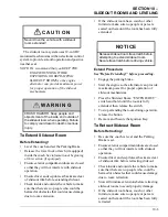 Preview for 121 page of Winnebago SUNOVA Operator'S Manual