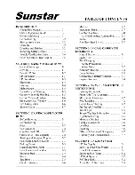Предварительный просмотр 3 страницы Winnebago Sunstar 2002 Operator'S Manual