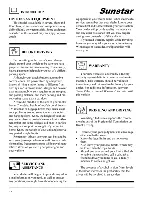 Preview for 10 page of Winnebago Sunstar 2002 Operator'S Manual