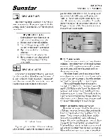 Preview for 17 page of Winnebago Sunstar 2002 Operator'S Manual