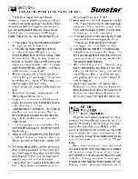 Preview for 38 page of Winnebago Sunstar 2002 Operator'S Manual