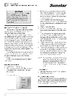 Preview for 74 page of Winnebago Sunstar 2002 Operator'S Manual