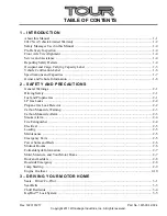 Предварительный просмотр 1 страницы Winnebago Tour 2012 Operator'S Manual