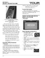 Preview for 32 page of Winnebago Tour 2012 Operator'S Manual