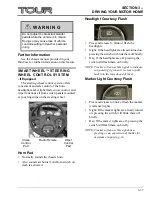 Preview for 41 page of Winnebago Tour 2012 Operator'S Manual