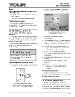 Preview for 121 page of Winnebago Tour 2012 Operator'S Manual