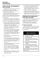 Preview for 42 page of Winnebago Travato 2019 Operator'S Manual