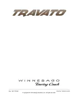 Winnebago Travato User Manual preview