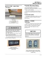 Preview for 99 page of Winnebago Travato User Manual