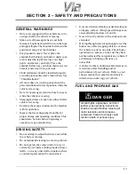 Preview for 11 page of Winnebago Via 25Q Manual