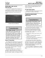 Preview for 13 page of Winnebago Via 25Q Manual