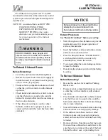 Preview for 101 page of Winnebago Via 25Q Manual